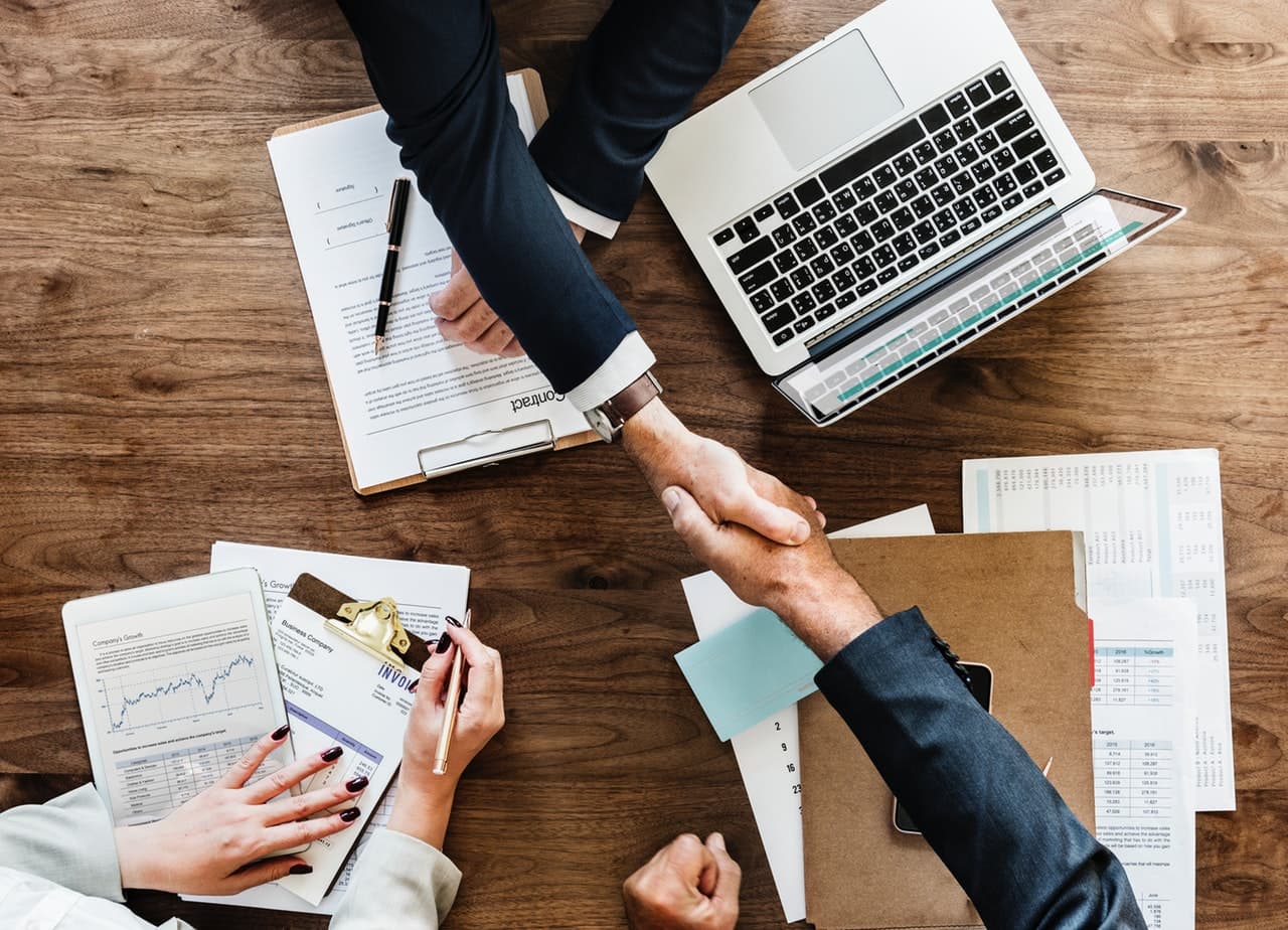 business handshake