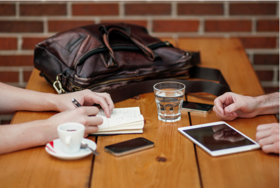 The Role of a Fashion Photographer - It's not Just Pictures 3 planning over coffee