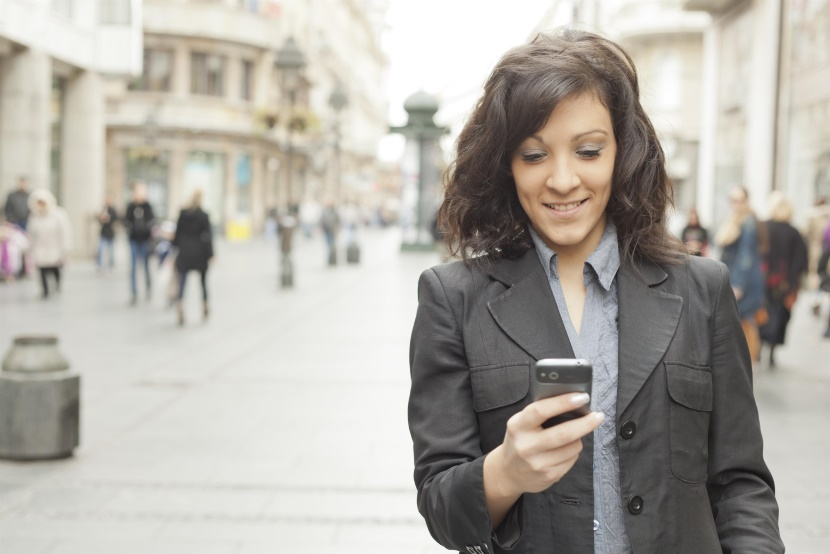 woman on the phone