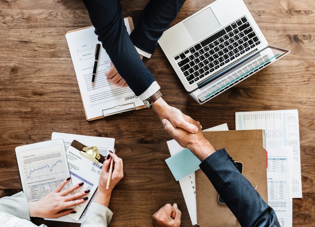business handshake