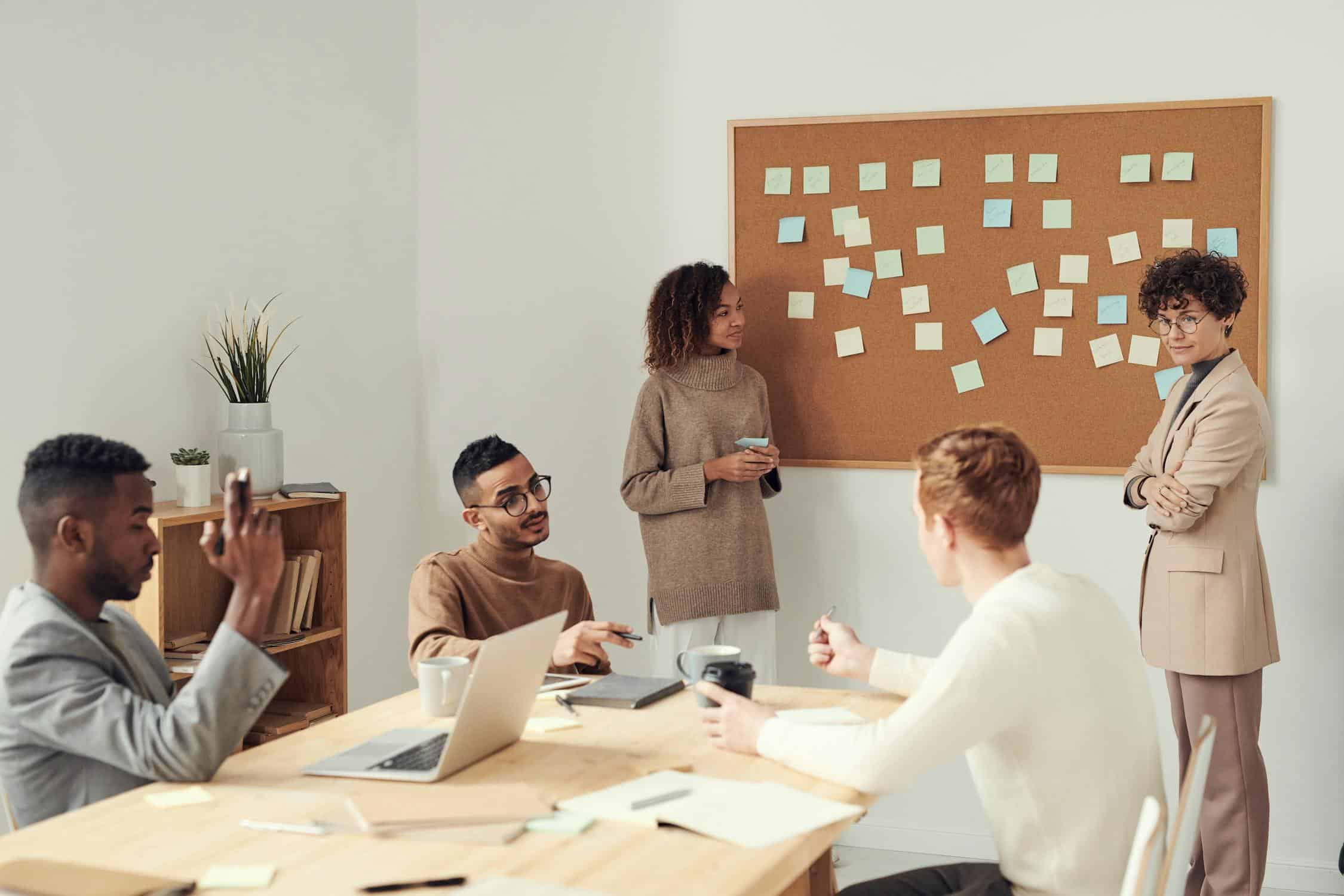 Why the Best Fashion Candidates Aren't on Job Boards 2 Fashion brand leadership discussing hiring strategy