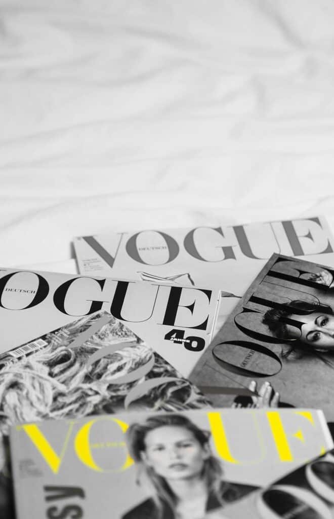 fashion PR and earned media coverage across magazines